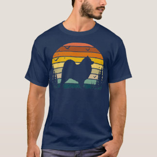 Samoyed Dog Retro Vintage  T-Shirt