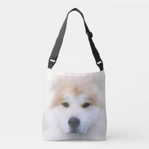 SAMOYED DOG “SNOW KING” CROSSBODY BAG
