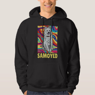 Samoyed Dog Walk Mom Dog Sayings Breeder 20 Hoodie