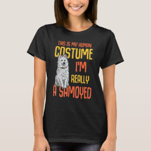 Samoyed Dog Walk Mom Dog Sayings Breeder 4 T-Shirt