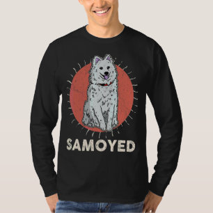 Samoyed Dog Walk Mom Dog Sayings Breeder T-Shirt