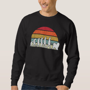 Samoyed Evolution Nordic Sled Dog Samoyed Sweatshirt