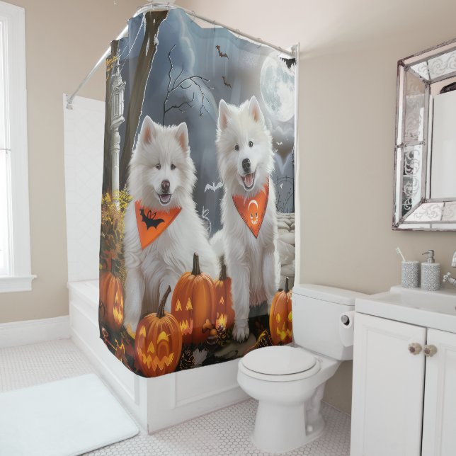 Samoyed Halloween Spooky (In Situ)