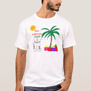Samoyed Hawaiian Christmas T-Shirt