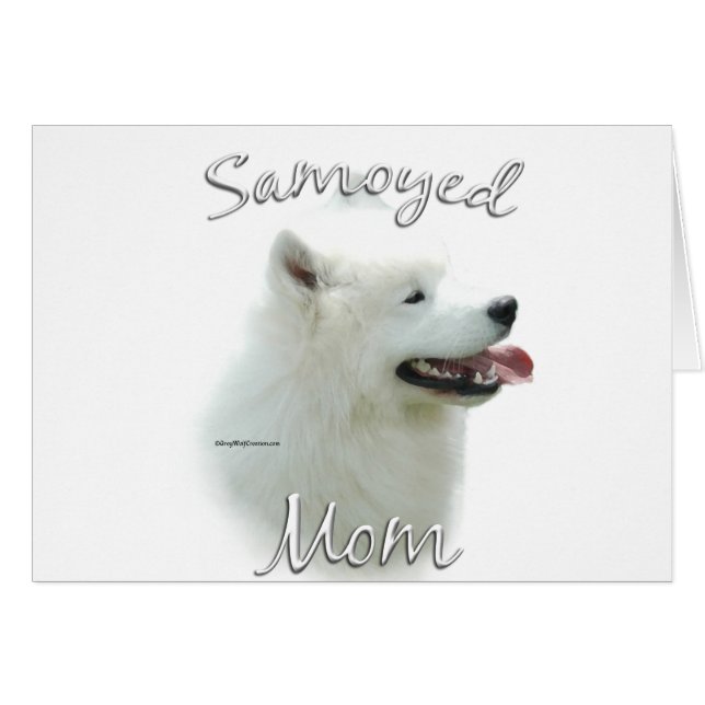 Samoyed Mom 2 (Front Horizontal)