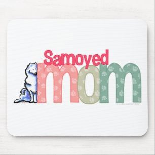 Samoyed Mom Mouse Pad