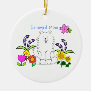 Samoyed Mom Ornament