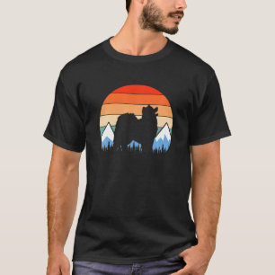 Samoyed Mountain Hiking Dog Owner Hiker Vintage T-Shirt
