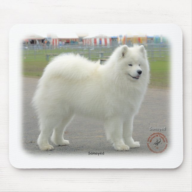 Samoyed Mouse Pad (Front)