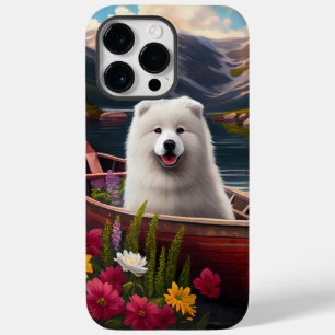 Samoyed on a Paddle: A Scenic Adventure Case-Mate iPhone 14 Pro Max Case