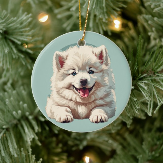 Samoyed Ornament (Tree)