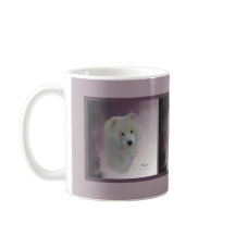 Samoyed Portrait; Classic Coffee Mug 