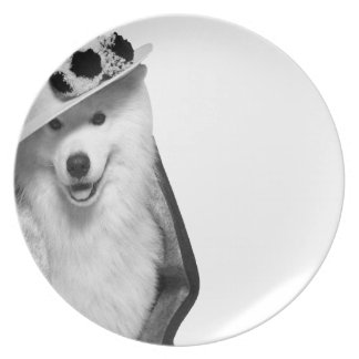 Samoyed Punt Plate