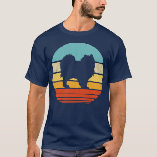 Samoyed Retro Vintage 60s 70s Sunset for Men Women T-Shirt