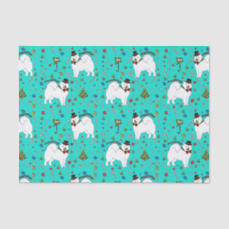 Samoyed "Snazzy Sam"  Holiday Wrapping Tissue Paper