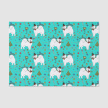 Samoyed "Snazzy Sam"  Holiday Wrapping Tissue