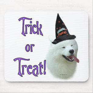 Samoyed Trick Mouse Pad