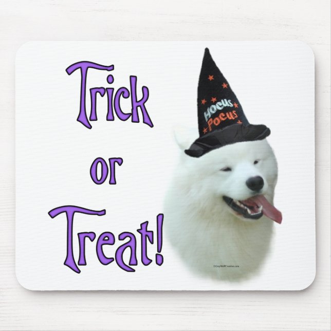 Samoyed Trick Mouse Pad (Front)