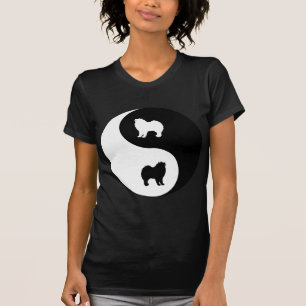 Samoyed Yin Yang T-Shirt