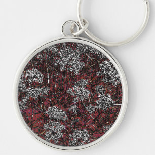 Samphire abstract design keychain