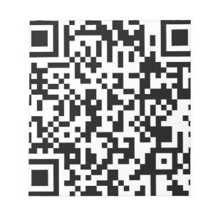 Sample Bitcoin QR Code Notepad