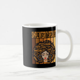 Sample Integrity Specialist Black History Month Pr Coffee Mug