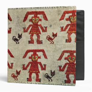 Sample of Lambayeque fabric with a figure Binder