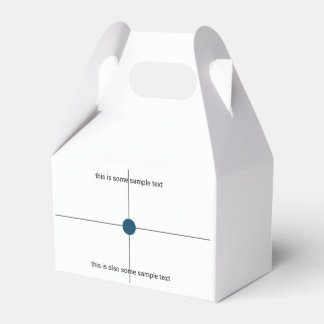 sample test favor box