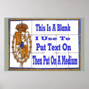 Sample Tile Mural Poster