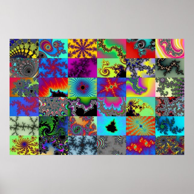 Sampler in Watercolor Poster (Front)