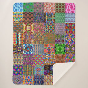 Sampler Sherpa Blanket