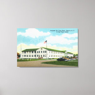 Sampson Air Force Base Building Canvas Print