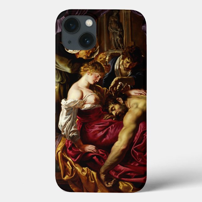 Samson and Delilah by Peter Paul Rubens Case-Mate iPhone Case (Back)