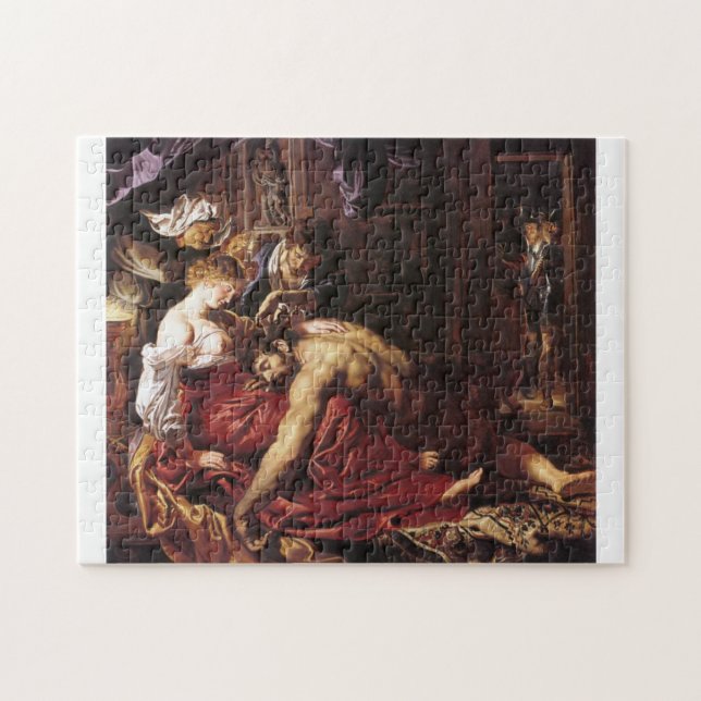 Samson and Delilah by Peter Paul Rubens Jigsaw Puzzle (Horizontal)
