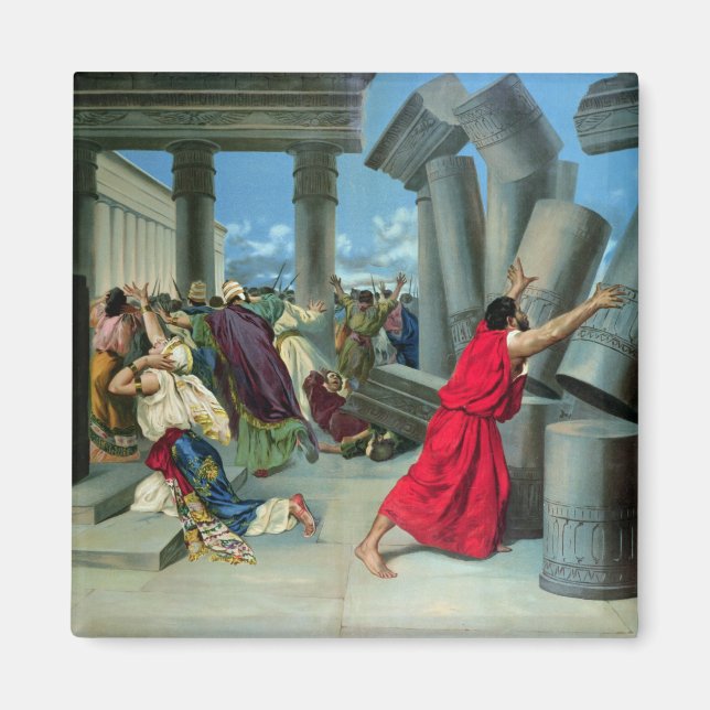 Samson and Delilah Magnet (Front)