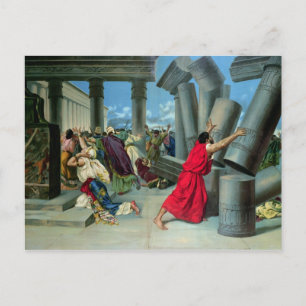 Samson and Delilah Postcard