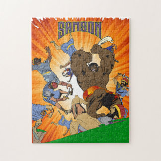 Samson and the Philistines Jigsaw Puzzle