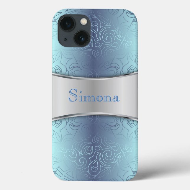 Samsung G Note 4 Case Floral Abstract Damasks (Back)