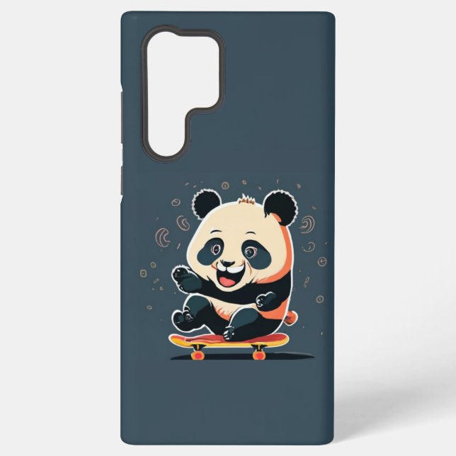 Samsung Galaxy 23 Panda Phone Cover (Back)