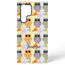 Chouettes Motifs mignonnes Coque-Mate Coque Samsun