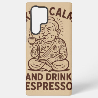 Samsung Galaxy Coque d'appel caféiné