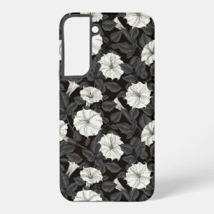 Samsung Galaxy Coque de fleurs de lune coque iphone de l'accouple