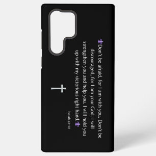 Samsung Galaxy Isaïe 41:10 Bible Verse iPhone / coque ipad
