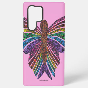 Samsung Galaxy Papillon Arc-en-ciel (rose) - Coque de téléphone S
