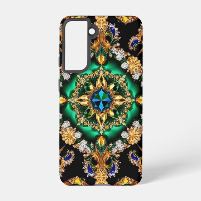 Samsung Galaxy S21 Case Brazilian  Colours (Back)