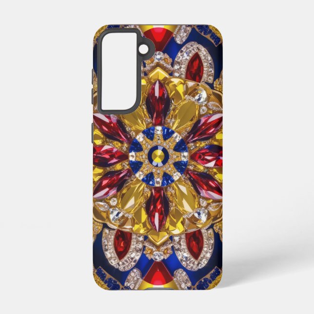 Samsung Galaxy S21 Case Colombia Colours (Back)