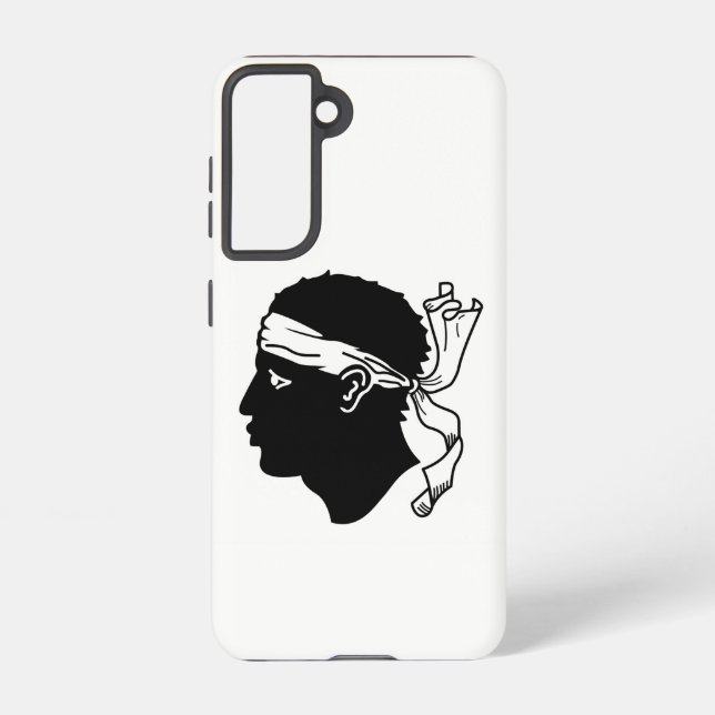 Samsung Galaxy S21 Case Flag of Corsica, France (Back)
