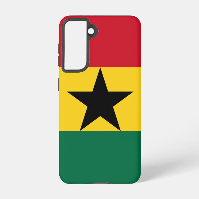 Samsung Galaxy S21 Case Flag of Ghana (Back)