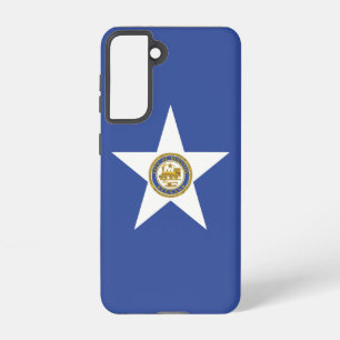 Samsung Galaxy S21 Case Flag of Houston