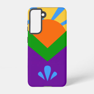 Samsung Galaxy S21 Case Flag of Manitou Springs